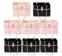 Bouquet Flower Bouquet - Emballage de papier imperméable, sacs à poignée portables | Sacs de vecteurs de fleurs écologiques, sacs de présentation florale réutilisables pour les anniversaires de