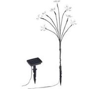 Bouquet lumineux solaire avec 8 fleurs multicolores [Lunartec]