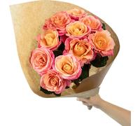 Bouquet 'Miss Elegance' - 20 tiges - longueur de tige env. 50 cm - Bouquet de roses fraîches