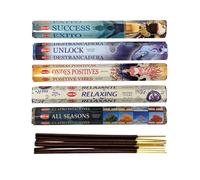 Bouquet ""Ondes Positives"" Lot de 100 bâtons d'encens HEM (5 parfums)