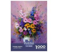 Bouquet Puzzle 1000 Pièces Educa Jouet Divertissement Créatif De l'art De La Décoration intéressant Jeu Éduchatif Challenge Toy Adultes & Enfants des 14 Ans 38x26cm/1000pcs