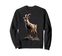 Bouquetin Chèvre Capricorne Chèvres Douces Sweatshirt
