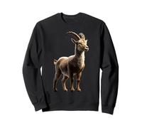 Bouquetin Chèvre Capricorne Chèvres Douces Sweatshirt