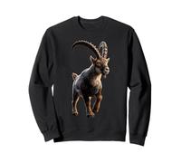 Bouquetin Chèvre Capricorne Chèvres Douces Sweatshirt