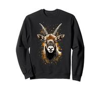 Bouquetin Chèvre Capricorne Chèvres Douces Sweatshirt
