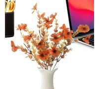 Bouquets de Fleurs Séchées | Petites Fausses Fleurs Séchées,Décoration Artificielle Réaliste pour Jardin Porche Mariage Balcon Porte Entrée Photographie