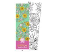 Marque-pages - Bouquets de mandalas: 50 marque-pages à peindre ou à colorier