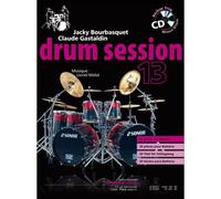 Bourbasquet: drum session 13 29 pieces pour batterie (livre + cd) - le livre