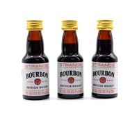 Bourbon 3x25 ml - sans alcool | Essence de Vodka | Arôme pour gâteau