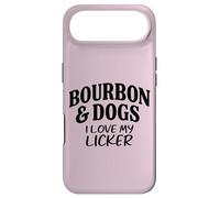 Bourbon and Dogs I Love My Licker Bourbon Drinking Lover Dog Lover Coque pour iPhone Air