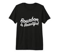 Bourbon Babe Whisky Cocktail Phrase Bartenders Day T-Shirt Haut de Gamme