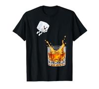 Bourbon Cannonball Whiskey Lover Cute Ice Splash Drink Funny T-Shirt Graphique avec Valeur