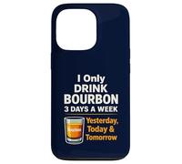 Bourbon Drink Yesterday Today Tomorrow Whisky Coque pour iPhone 13 Pro
