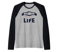 Bourbon est la Vie de l'amant Manche Raglan