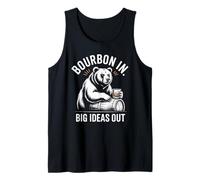 Bourbon in Big Ideas Out Whiskey Lover Spirit Débardeur