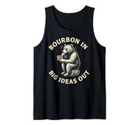 Bourbon in Big Ideas Out Whiskey Lover Spirit Débardeur