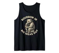 Bourbon in Big Ideas Out Whiskey Lover Spirit Débardeur