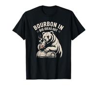 Bourbon in Big Ideas Out Whiskey Lover Spirit T-Shirt