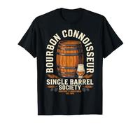 Bourbon Whiskey Drinker Tasting Distillery Bar Lover Men T-Shirt