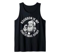 Bourbon Whisky is My Christmas Spirit Funny Whisky Lover Débardeur