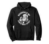 Bourbon Whisky is My Christmas Spirit Funny Whisky Lover Sweat à Capuche