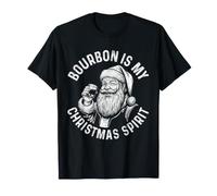 Bourbon Whisky is My Christmas Spirit Funny Whisky Lover T-Shirt