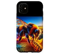 Bourdon dans Les tournesols en Gros Plan Coque pour iPhone 11