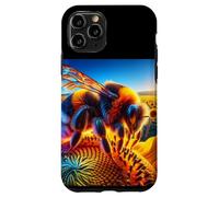 Bourdon dans Les tournesols en Gros Plan Coque pour iPhone 11 Pro
