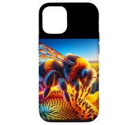 Bourdon dans Les tournesols en Gros Plan Coque pour iPhone 12/12 Pro
