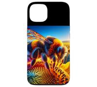 Bourdon dans Les tournesols en Gros Plan Coque pour iPhone 13