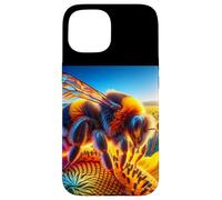 Bourdon dans Les tournesols en Gros Plan Coque pour iPhone 15