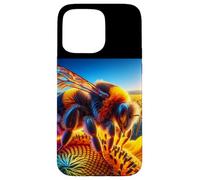 Bourdon dans Les tournesols en Gros Plan Coque pour iPhone 15 Pro Max