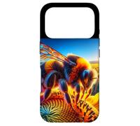 Bourdon dans Les tournesols en Gros Plan Coque pour iPhone 17 Pro