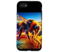 Bourdon dans Les tournesols en Gros Plan Coque pour iPhone SE (2020) / 7/8