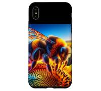 Bourdon dans Les tournesols en Gros Plan Coque pour iPhone XS Max