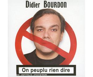 Bourdon, Didier - On peupu rien dire - CD MAXI