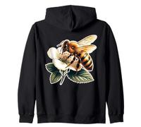 Bourdon Fleur Abeille Sweat à Capuche