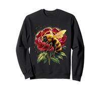 Bourdon sur Pivoine Design Nature Sweatshirt
