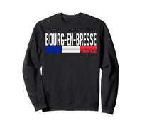Bourg-en-Bresse Drapeau France Fierté de la Ville Sweatshirt