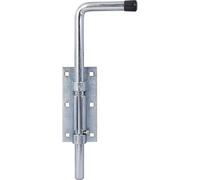 Bourg Industries PDA65046 Verrou BOURG MERMIER Douille Hyper renforcé-16 x 300 mm-Zingué blanc-M-458303