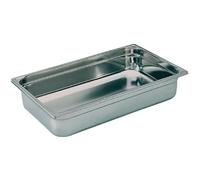 Bourgeat K049 Poêle standard en acier inoxydable 1/1 Gastro 65 mm