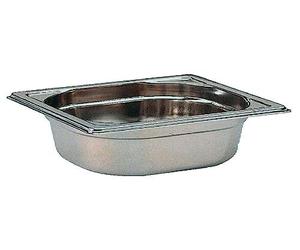 Bourgeat K075 Poêle en acier inoxydable 1/6 standard Gastro, 100 mm