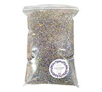 Bourgeons de lavande française, fleurs séchées naturelles en gros, qualité super bleue de Provence, France (250 g)
