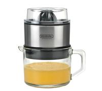 Bourgini Lotte Juicer Deluxe Presse-agrumes en acier inoxydable 0,75 l - idéal pour les petits déjeuners en famille