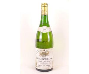 bourgogne denis fougeray les prielles (capsule oxydée) blanc 1988 - bourgogne