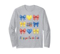 Bourgogne Franche Comté Coquette Bow Girls Manche Longue
