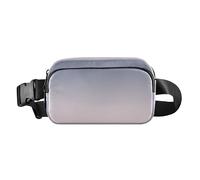 Bourgogne Sky Sac banane tendance pour femmes, hommes, adolescents, petit sac banane avec sangle réglable pour le cyclisme et la randonnée, Rose ardoise, 1 size