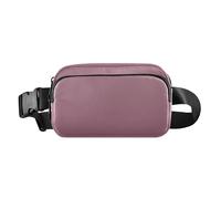 Bourgogne Sky Sac banane tendance pour femmes, hommes, adolescents, petit sac banane avec sangle réglable pour le cyclisme et la randonnée, Rose pastel mélangé, 1 size