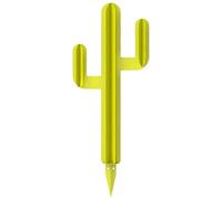 Bourguignon CAC02DB0300JAUN Cactus décoratif double branches 30,00 cm Jaune