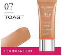 BOURJOIS Air Mat 24H Fond de Teint T07 Hale Fonce 30 ml